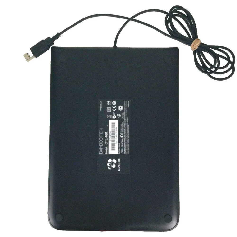 Wacom - Bamboo - Digital Notepad - Black - CTL-460 - No Pen - Tested!